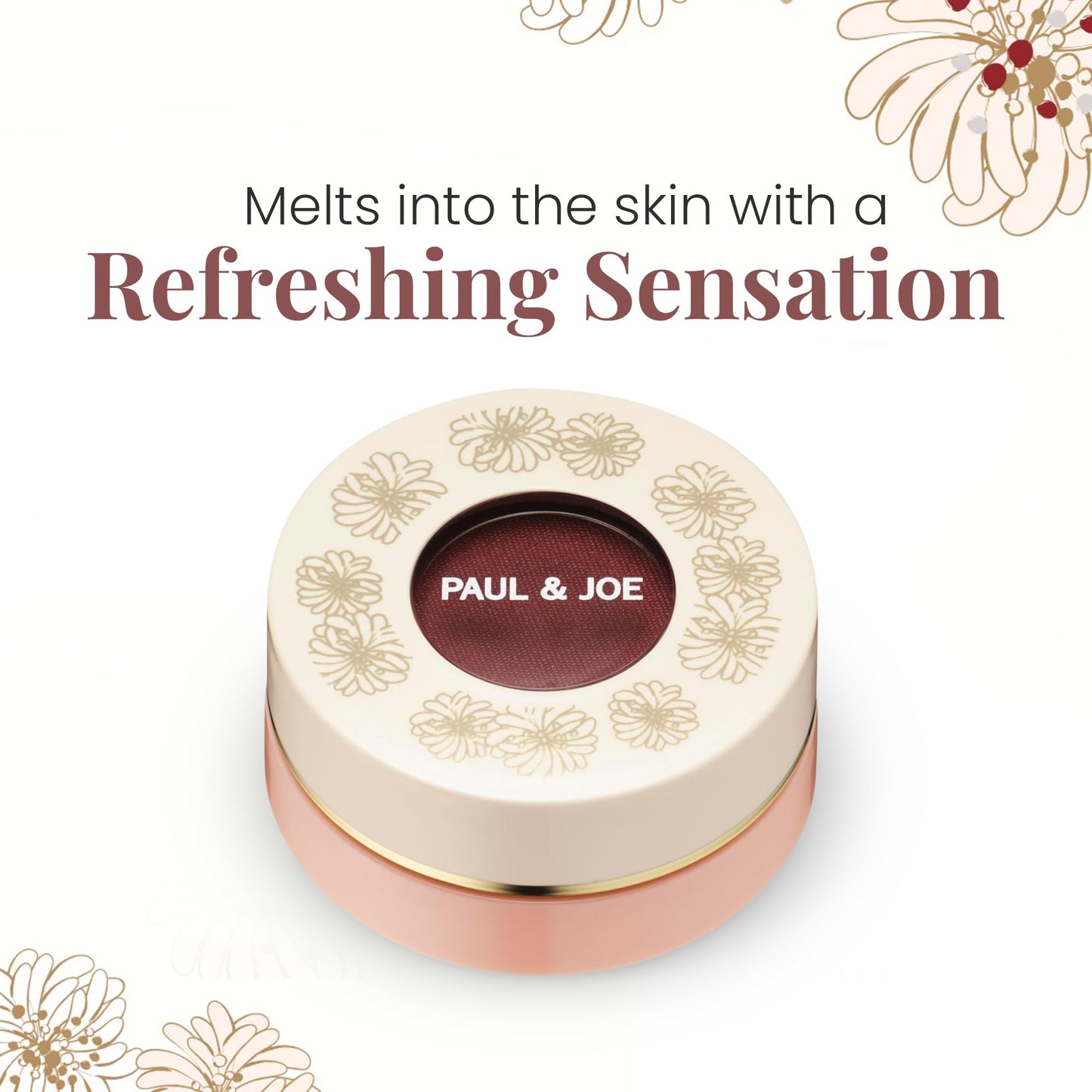 Paul & Joe Gel Blush, Bright and Buildable Blush Makeup, Water-Based Gel Makeup Blush with Hydrating Oils for Dewy, Radiant Finish, Garnet and Wine Red Cheek Tint, 05 Sommeliere, 0.71 oz Paul & JoeBuy Supplements Australia