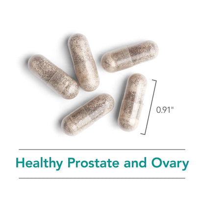 NutriCology Healthy Prostate & Ovary - Herbal Blend with Crinum Latifolium - Hormone Support for Men & Women - Vegetarian Capsules - Hypoallergenic Formula - 60 Servings - 180 Count Allergy Research GroupBuy Supplements Australia