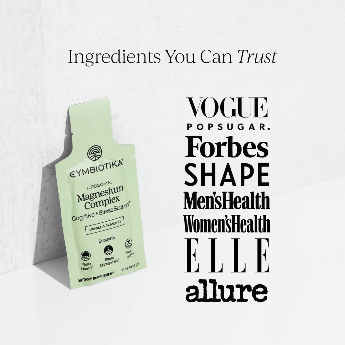 Cymbiotika Liposomal Magnesium Complex – Promotes Relaxation, Restful Sleep, and Heart & Brain Health – Highly Absorbable 3-in-1 Formula