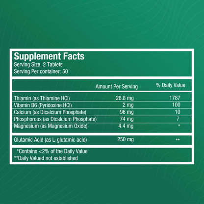 Fitina Brain Supplements for Memory and Focus with Vitamin B6 & Thiamine — High-Dose B Vitamins Nervous System and Cognitive Health Support, Daily Supplement Formula for Adults, 60 Tablets (3-Pack) Fitina buy supplements Au