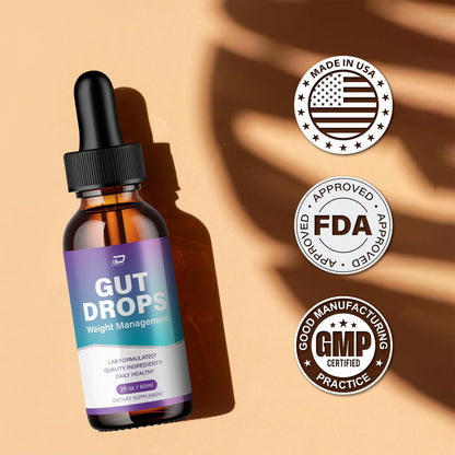 Indelo Gut Drops Healthy Formula – GutDrops All Natural Healthy Levels - Extra Strength Liquid, Reviews (3 Pack – 3 Month Supply) IndeloBuy Supplements Australia
