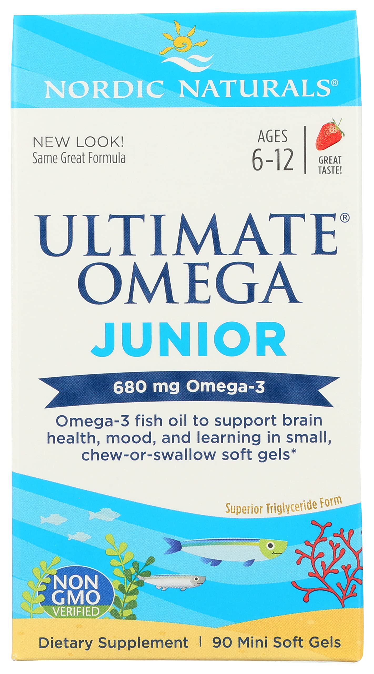 NORDIC NATURALS Junior Ultimate Omega Chewable Softgels, 680 Mg, 90 CT Nordic NaturalsBuy Supplements Australia