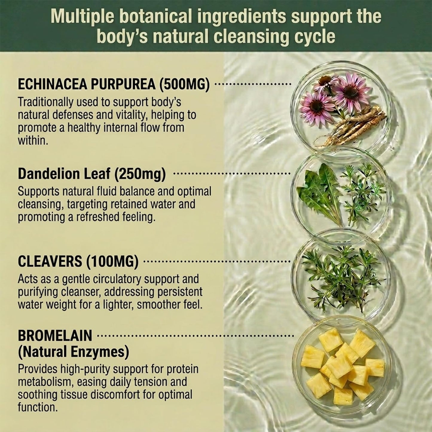 Lymphatic Drainage Capsules - Ease Body Heaviness & Facial Puffiness - Supports Natural Fluid Balance & Metabolism、Joint Discomfort - with Echinacea & Dandelion - 90 Vegan Capsules & Non-GMO Jorvinl buy supplements Au
