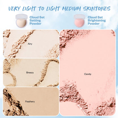 Kosas Cloud Set Pressed Setting Powder – Translucent Shine Control Face Powder, Soft Matte Finish, Breezy (Sheer Light) KosasBuy Supplements Australia