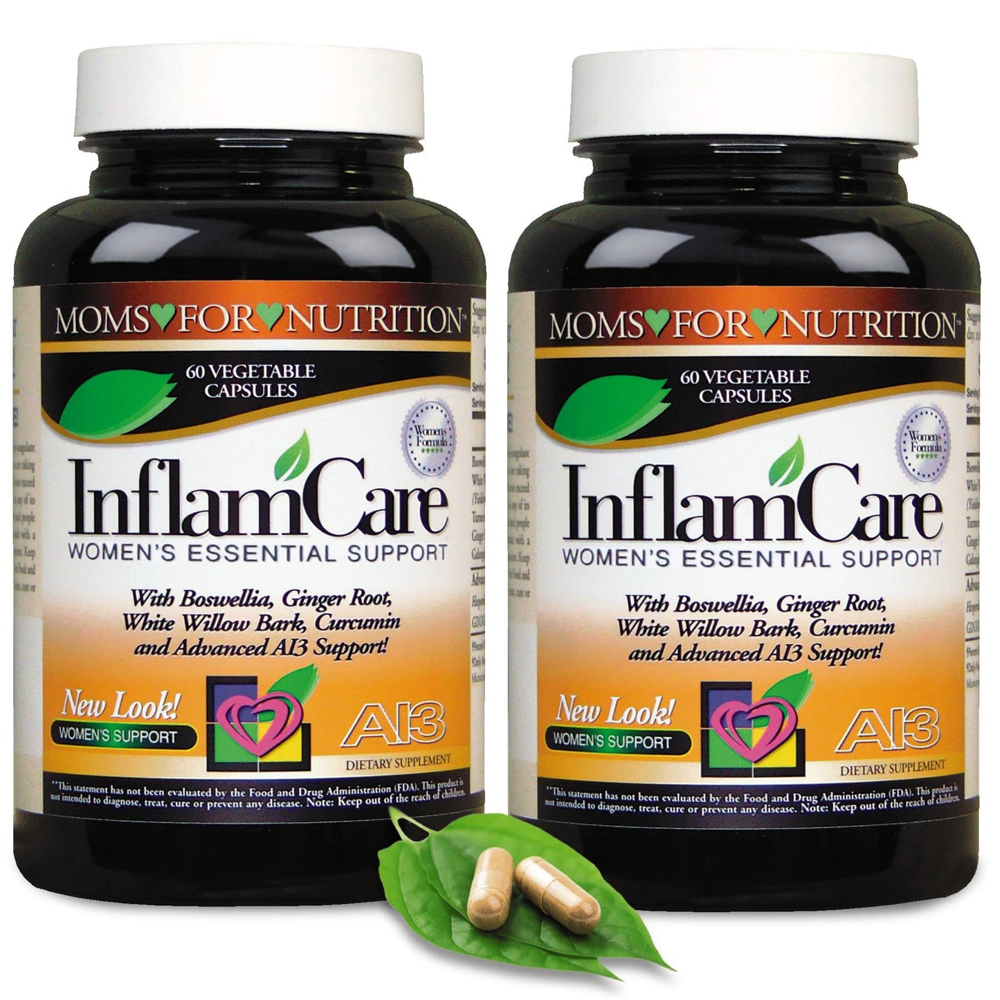 Moms For Nutrition 3 Bottles - InflamCare 3000MG Women’s Formula Gluten Free - 180 Count Moms For NutritionBuy Supplements Australia