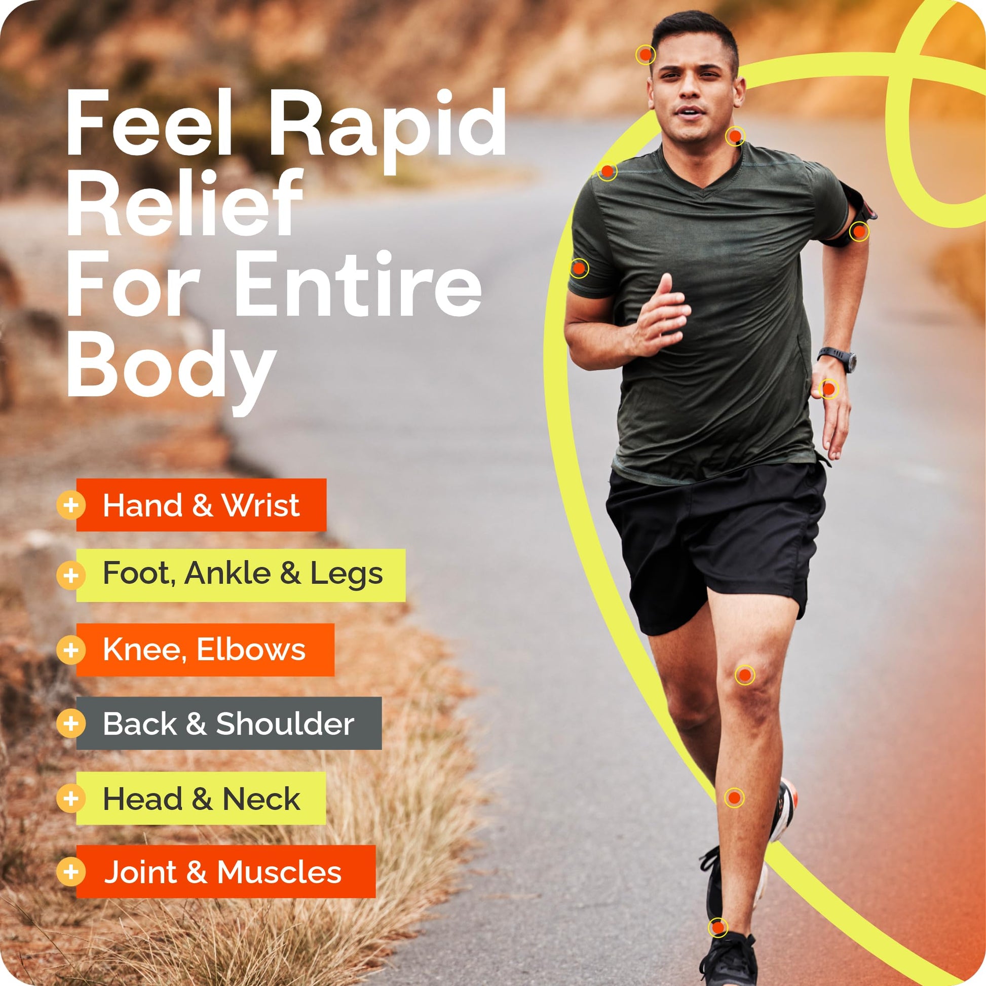 Rugged Fit Max-Strength Pain Relief Roll-On Gel – Cold & Hot Therapy with Menthol 2% + Methyl Salicylate 10% – Fast-Absorbing, Non-Greasy for Back, Arthritis, Muscle & Joint Pain – 3.38 fl oz Rugged FitBuy Supplements Australia