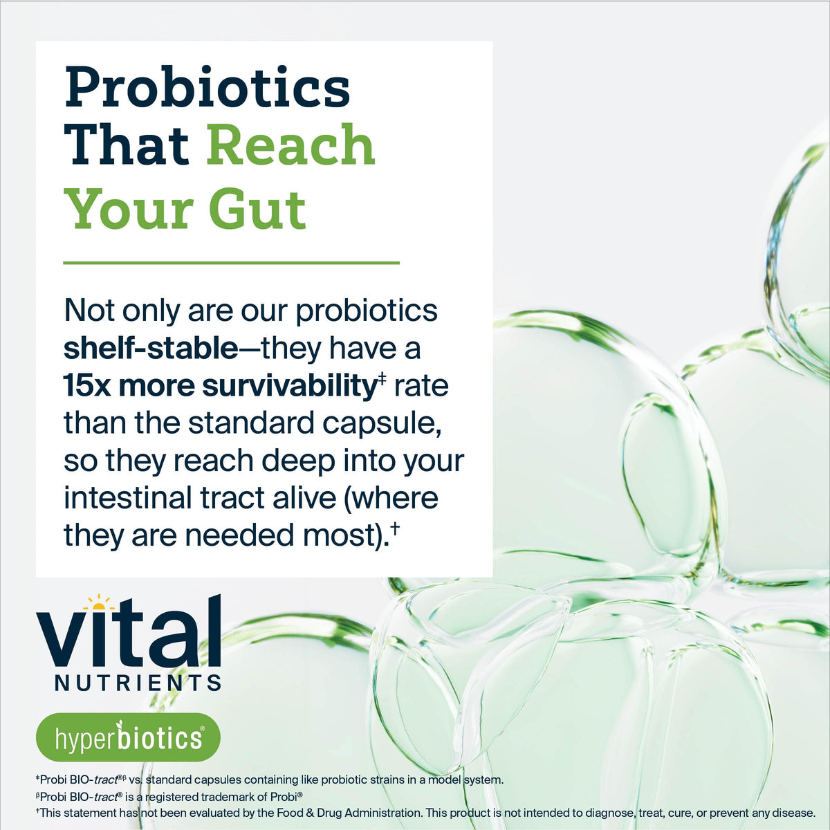 Hyperbiotics Vital Nutrients Prebiotic and Probiotic for Women and Men | 60 Billion CFU | Pre and Probiotics Supports Digestive Health, Constipation, Diarrhea,