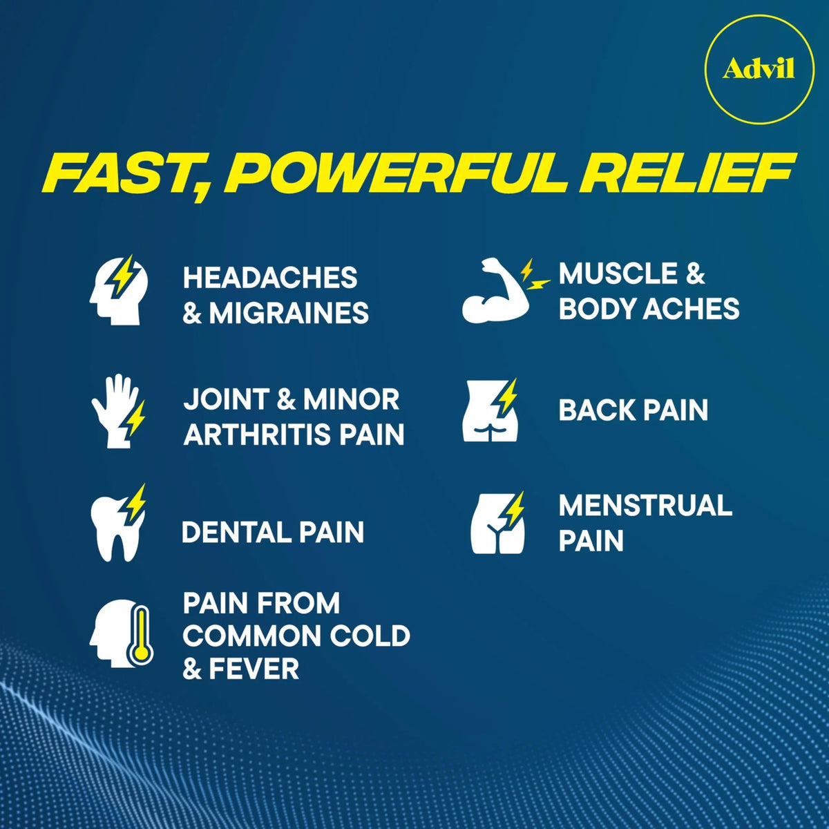 Advil Liqui-Gels Pain Reliever and Fever Reducer, Pain Medicine for Adults with Ibuprofen 200mg for Headache, Backache, Menstrual Pain and Joint Pain Relief - 160 Liquid Filled Capsules AdvilBuy Supplements Australia