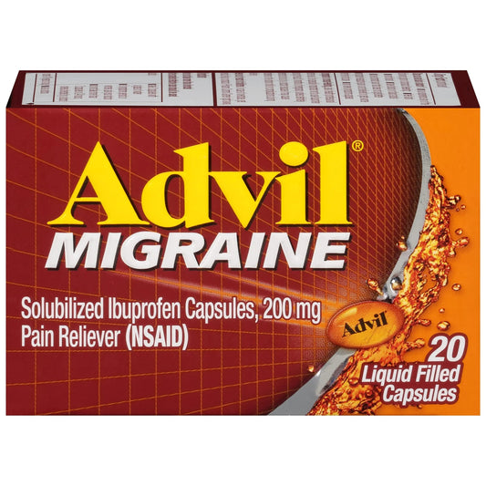 Advil 200 mg Liquid Filled Capsules 20 ea AdvilBuy Supplements Australia