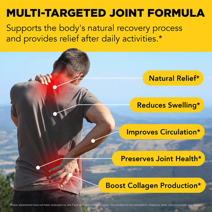 Juicy Joint by Plants Basically – Joint Support Supplement for Mobility, Relief & Recovery |