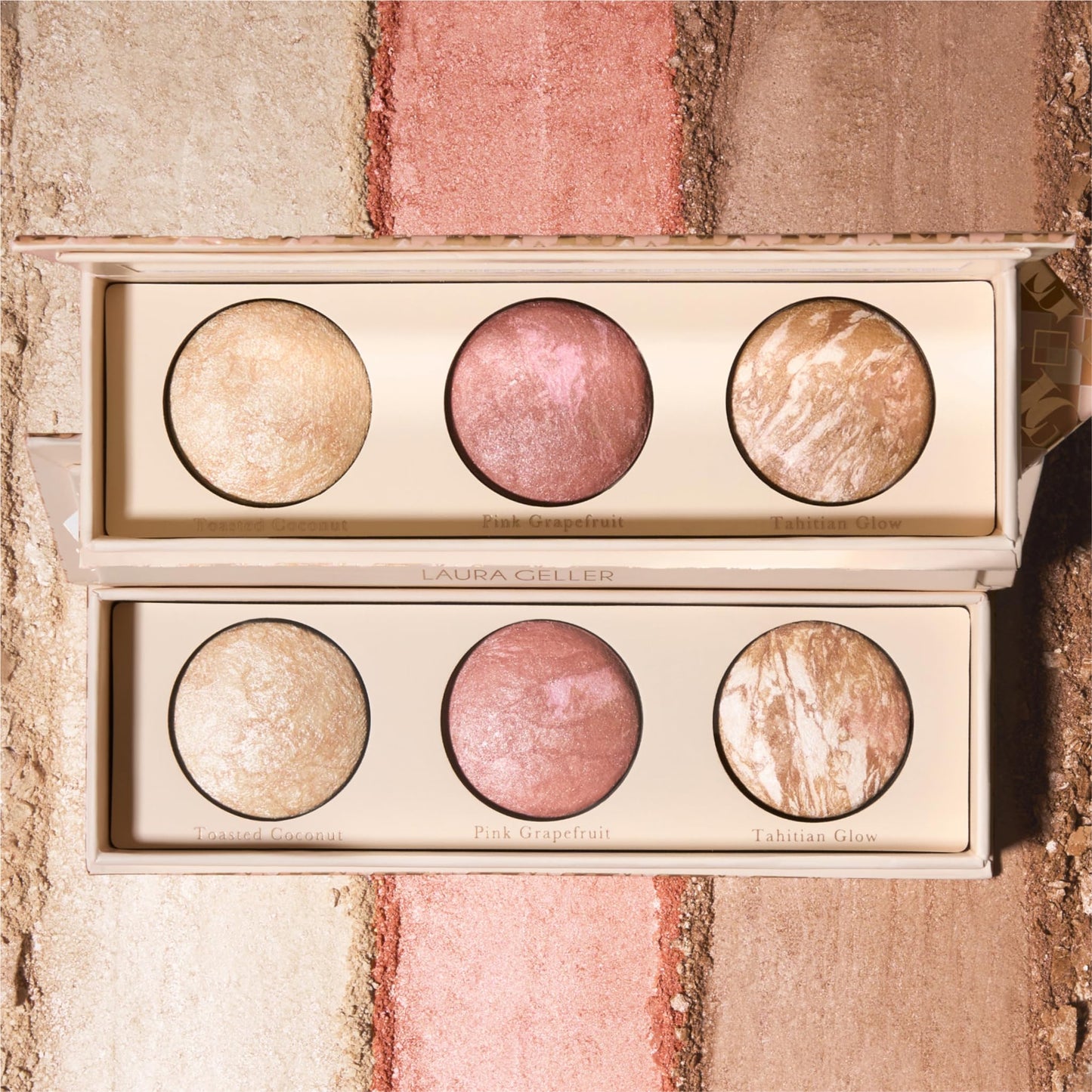 LAURA GELLER NEW YORK Geller's Greatest Lift-n-Glow Baked Trio Palette - Highlighter, Blush, Bronzer - All Skin Tones LAURA GELLER NEW YORKBuy Supplements Australia