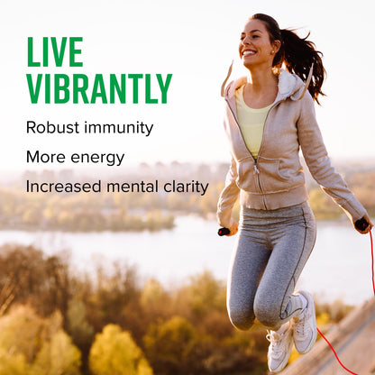 Vibrant Health, Green Vibrance, Superfoods Powder with 70+ Plant-Based Whole Foods & 25 Billion Probiotics Per Serving, Blueberry Lemon, 25 Servings Vibrant HealthBuy Supplements Australia