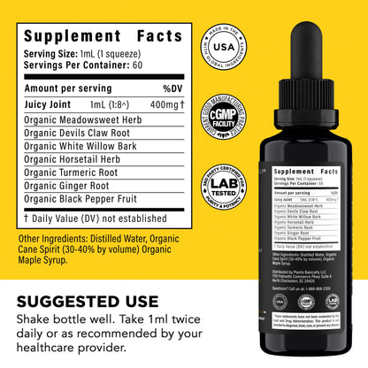 Juicy Joint by Plants Basically – Joint Support Supplement for Mobility, Relief & Recovery |
