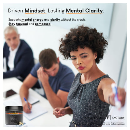 Formulation Factory BOSS Mode 10-in-1 Nootropic Complex with Lion's Mane, Alpha-GPC, Bacopa Monnieri, Ginkgo Biloba, Rhodiola,