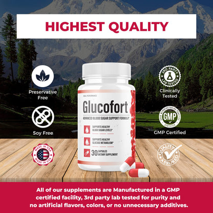 IDEAL PERFORMANCE (Official) Glucofort Supplement Support Formula (3 Pack) IDEAL PERFORMANCEBuy Supplements Australia