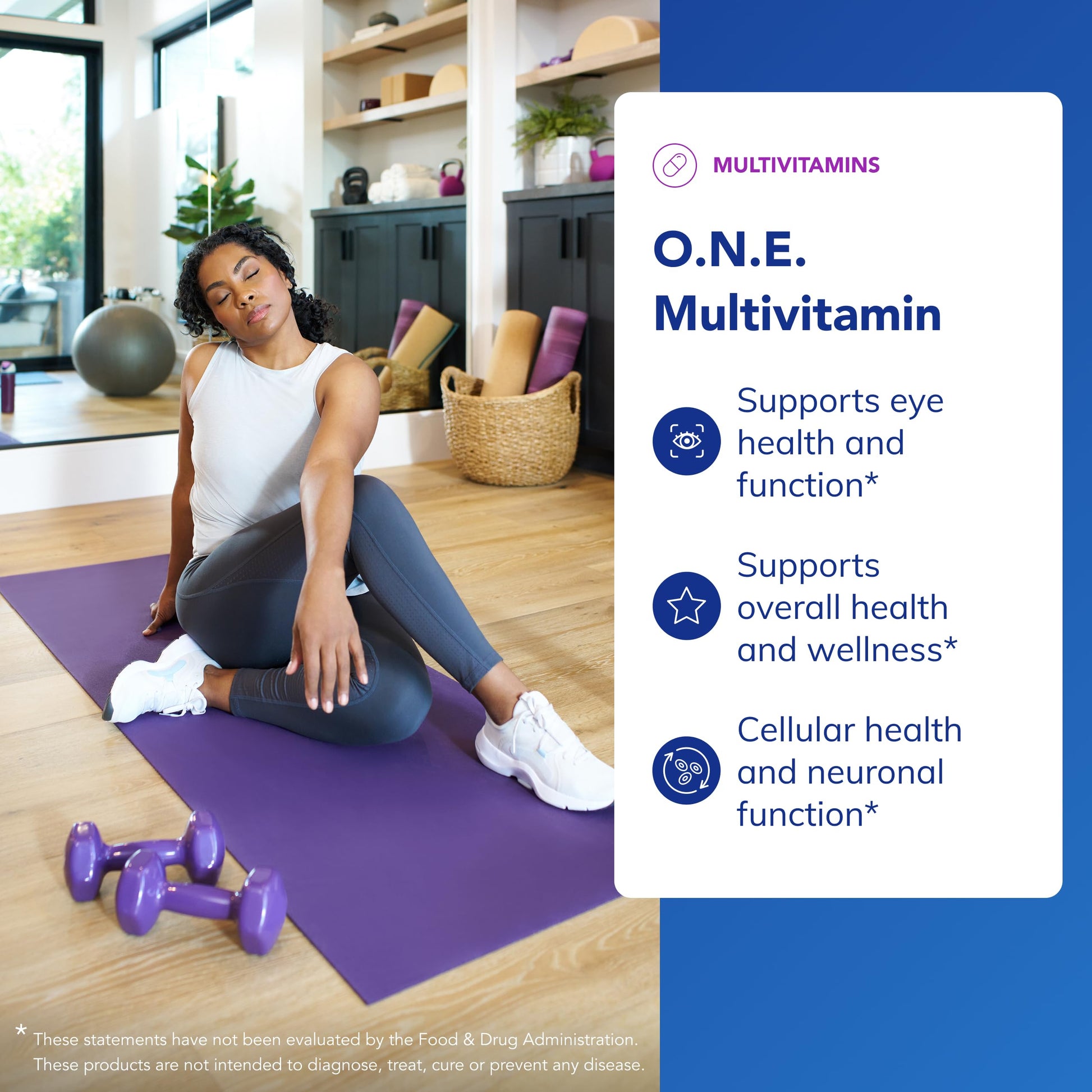Pure Encapsulations O.N.E. Multivitamin - Once Daily Multivitamin with Antioxidant Complex Metafolin, CoQ10, and Lutein to Support Vision, Cognitive Function, and Cellular Health* - 120 Capsules Pure EncapsulationsBuy Supplements Australia