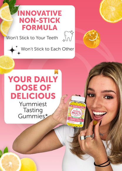 Lunakai USA Made Womens Multivitamin Gummies – Delicious Daily 16 Multi Vitamins for Women – Wellness, Energy & Essential Health Support, 60ct LunakaiBuy Supplements Australia