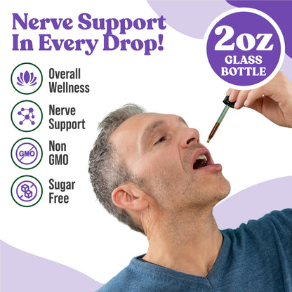 Nervestra - Nerve Health, with Alpha Lipoic Acid, to Bolster Nerve Health and Support Healthy Nerve Function - Alpha Lipoic Acid, Vitamin B6, White Willow Bark Turmeric Passionflower & More! Rejuvica HealthBuy Supplements Australia