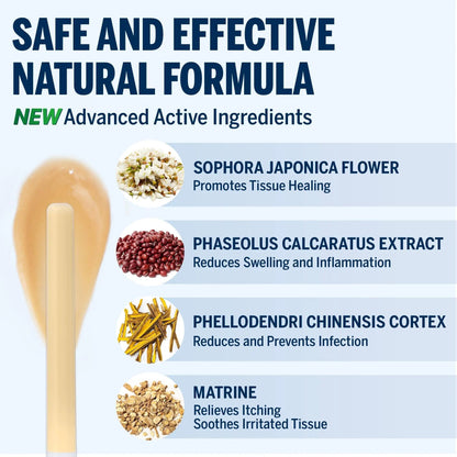 Ariella Hemorrhoid Treatment Suppository Gel: Natural & Herbal - Relieve Itching Burning Discomfort - Internal Relief - New Rounded Applicator - Nighttime Use (Pack of 6) AriellaBuy Supplements Australia