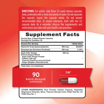 Nature's Truth Apple Cider Vinegar Pills | 90 Capsules | Non-GMO & Gluten Free Supplement Nature's Truth buy supplements Au