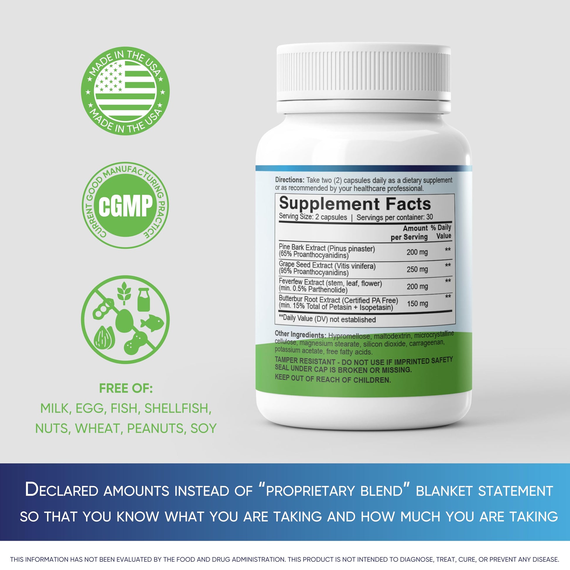 MigRePair | Doctor Formulated Natural Herbal Supplement for Migraine Relief Needs | Supports Relief During Migraine Discomfort (Ictal Phase) MigraceuticsBuy Supplements Australia