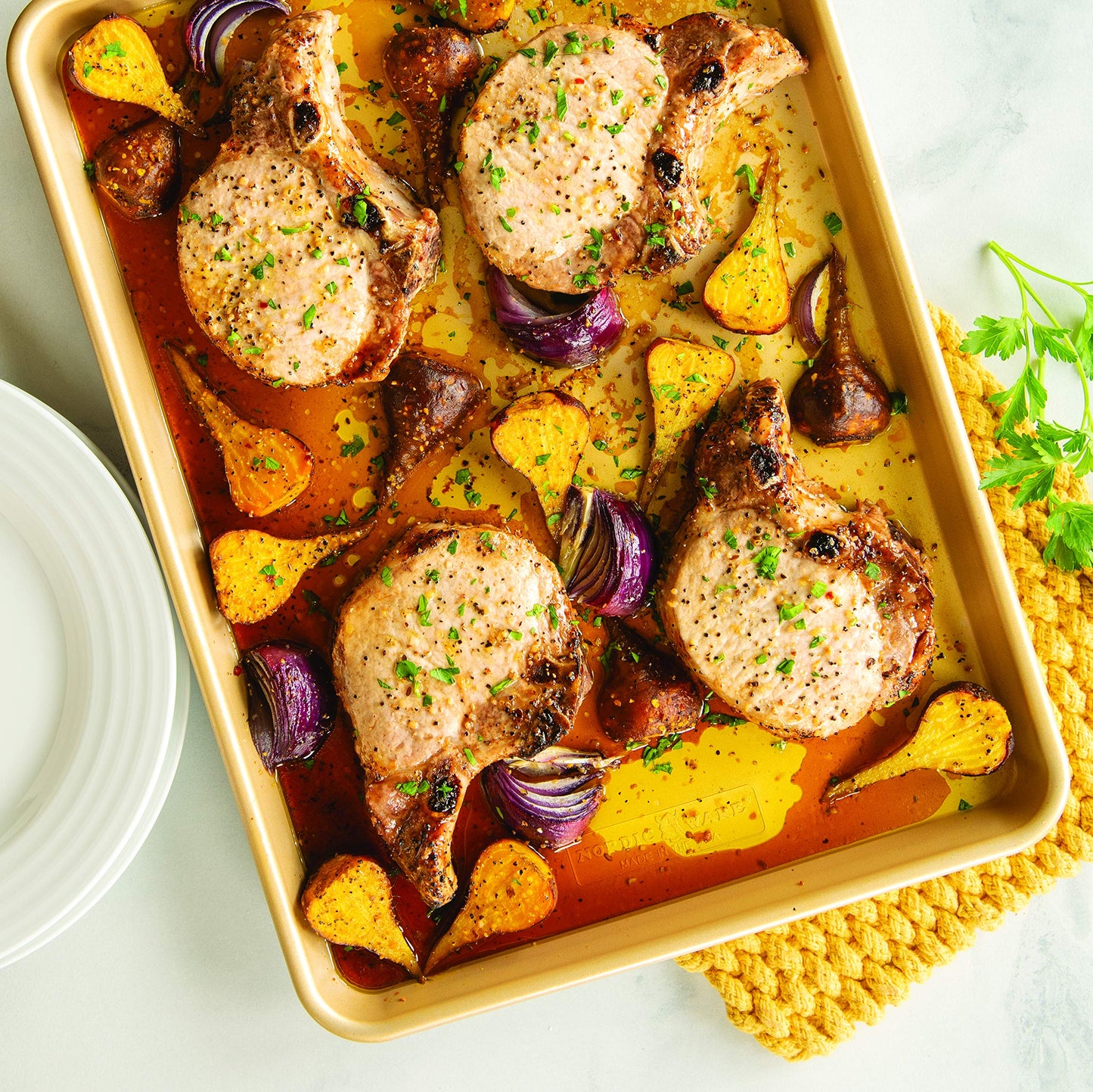 Nordic Ware Naturals Aluminum NonStick Baker's Half Sheet 13" x 18" Nordic WareBuy Supplements Australia